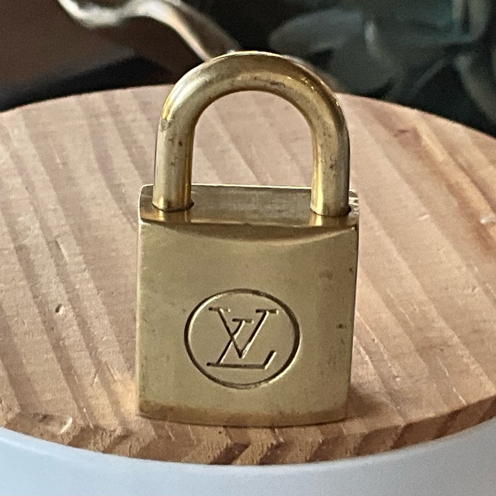 Vintage Louis Vuitton Padlock #214 Brass